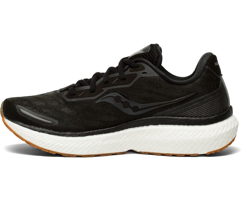 Női Saucony Triumph 19 Futócipő Fekete | HU 552MQZ